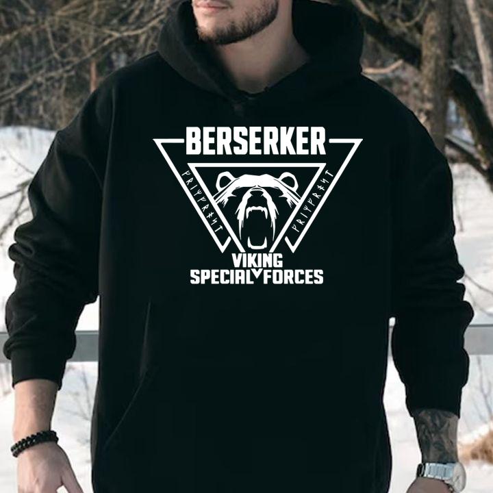 Berserker Viking Special Forces t-shirt hoodie