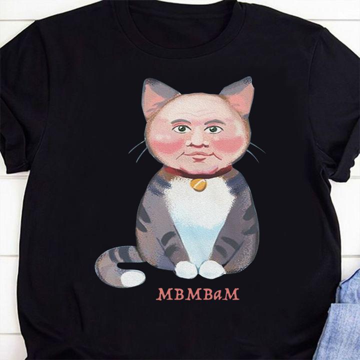 Human Face Cat Mbmbam t-shirt shirt