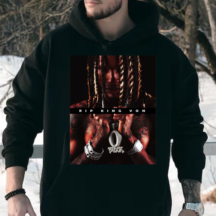 RIP King Von Rest in Peace O'block t-shirt hoodie