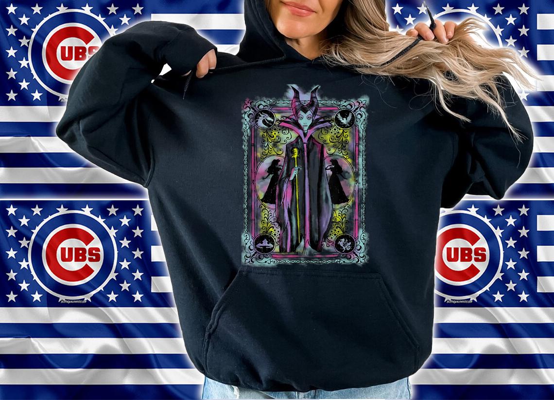 Sleepy Beauty Watercolors Card Maleficent t-shirt hoodie