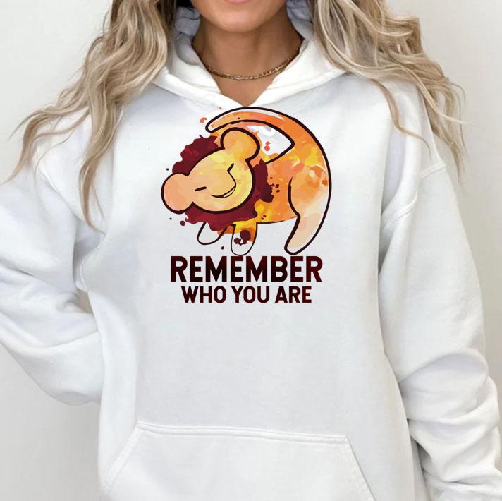 Remember who you are Simba The Lion King t-shirt hoodie