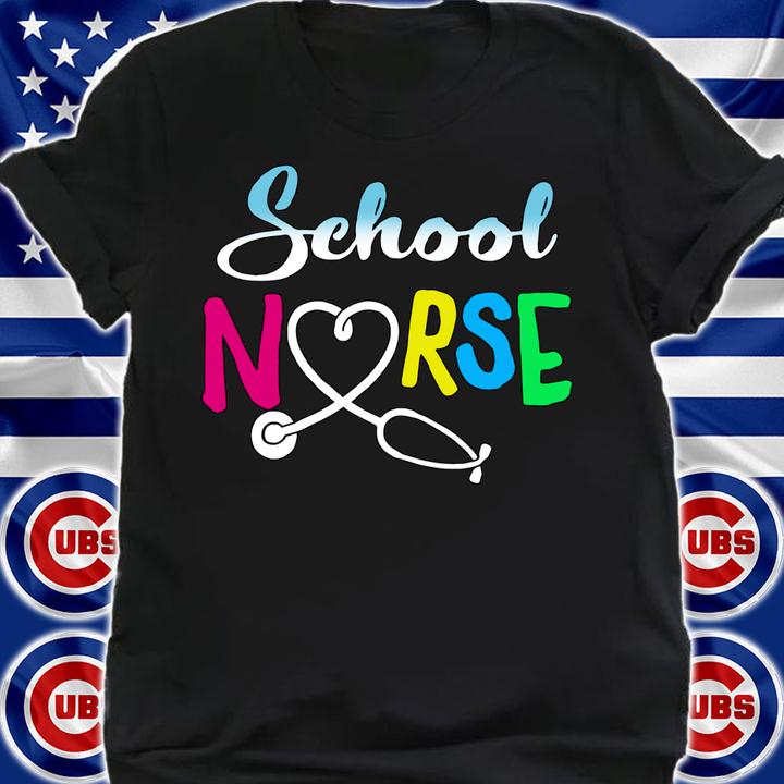 School Nurse Nursing Love t-shirt shirt