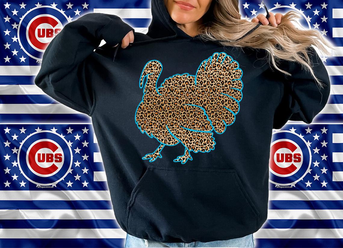 Turkey Wild Gobbler Leopard pattern t-shirt hoodie
