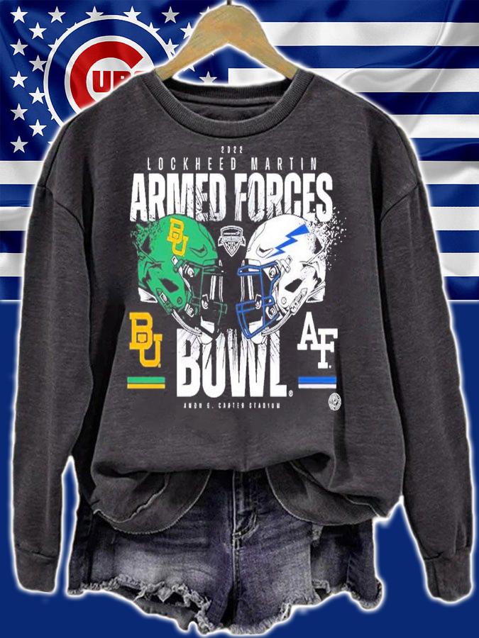 2022 Lockheed Martin Armed Forces Bowl Baylor Bears and Air Force Falcons shirt t-shirt sweatshirt