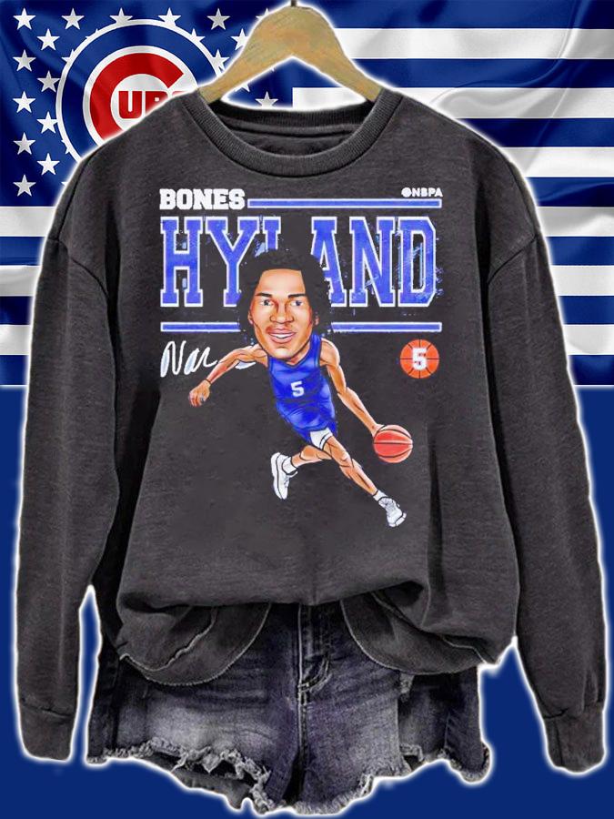 Bones Hyland Los Angeles Clippers Cartoon signature shirt t-shirt sweatshirt