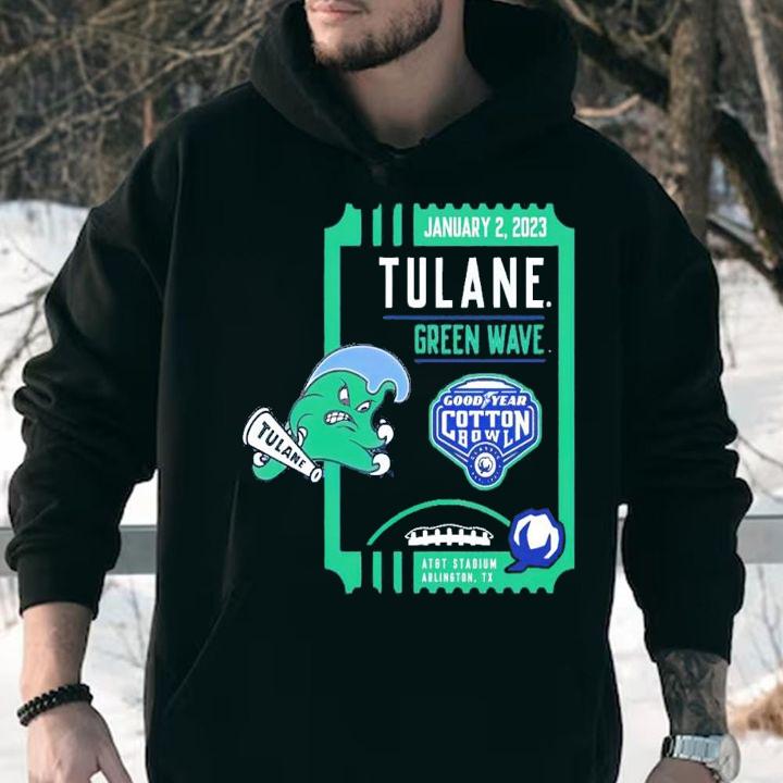 2023 Cotton Bowl Tulane Green Wave January 2 2023 AT&T Stadium shirt t-shirt hoodie