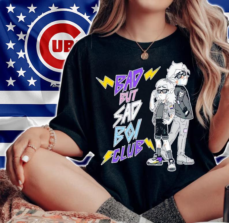 Bad but sad boi club shirt t-shirt woman shirt