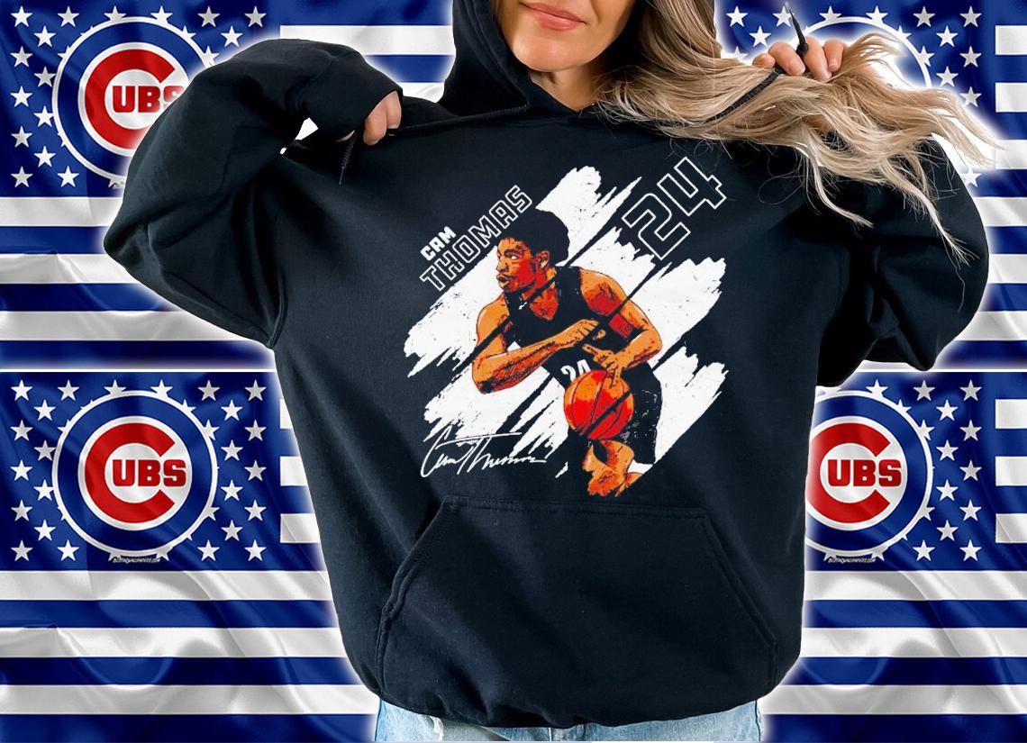 Cam Thomas Brooklyn Stripes signature shirt t-shirt hoodie