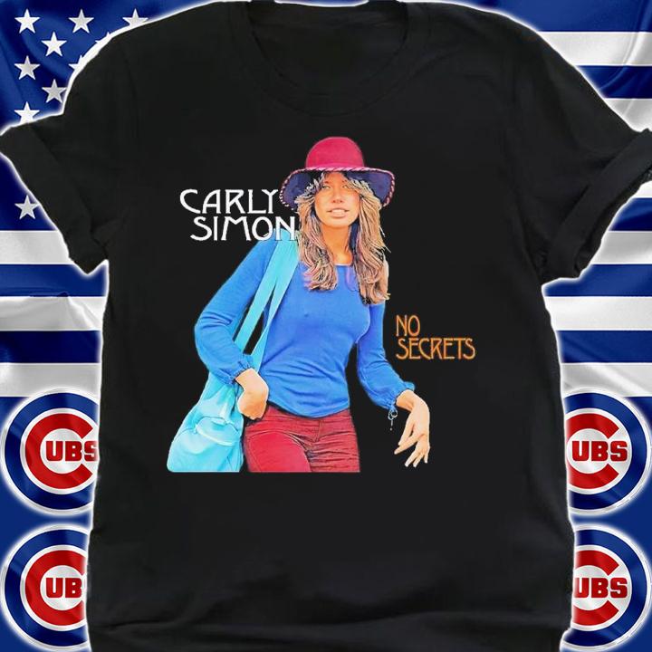 Carly Simon no secrets shirt t-shirt shirt
