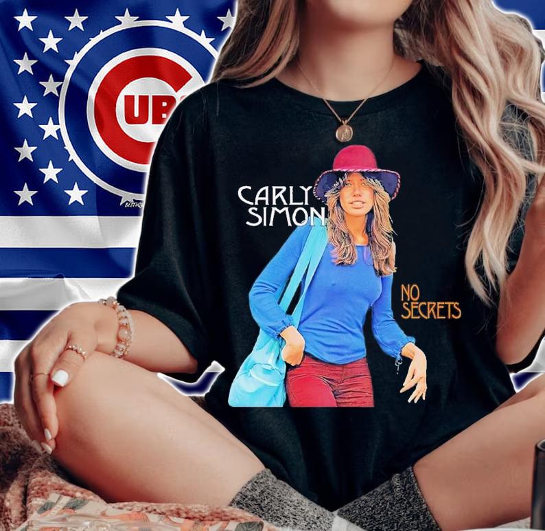 Carly Simon no secrets shirt t-shirt woman shirt