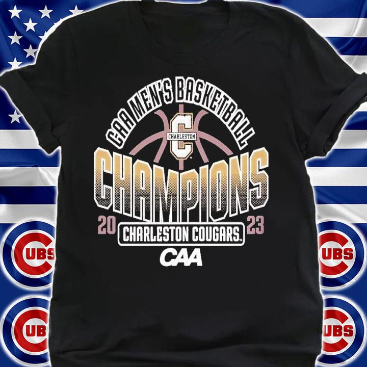 Charleston Cougars 2023 CAA Men's Basketball Champions shirt t-shirt shirt