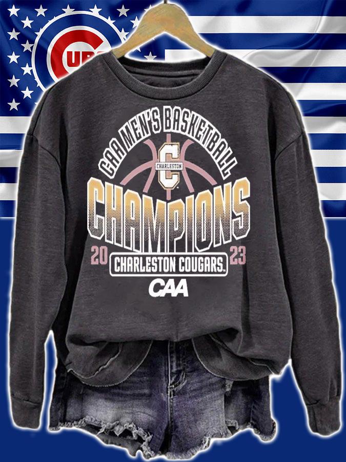Charleston Cougars 2023 CAA Men's Basketball Champions shirt t-shirt sweatshirt
