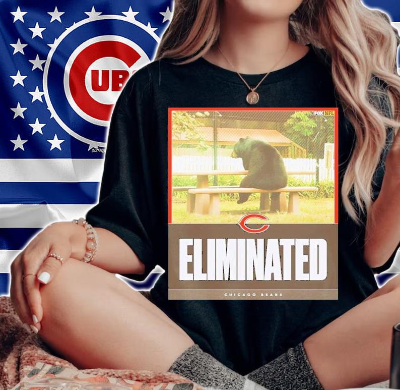 Eliminated Chicago Bears Shirt t-shirt woman shirt