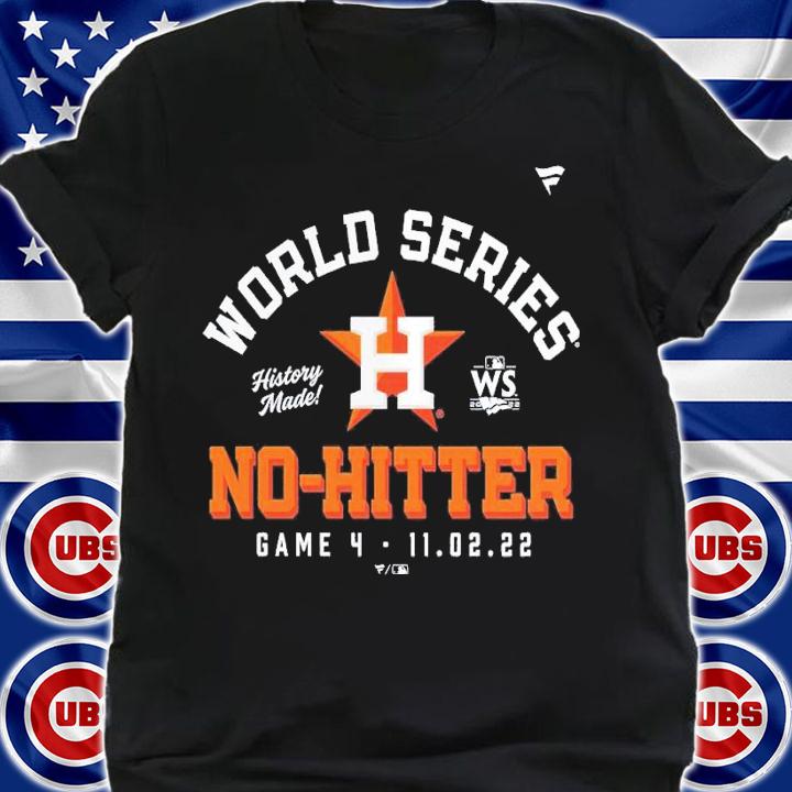 Houston Astros 2022 World Series No Hitter T-shirt t-shirt shirt