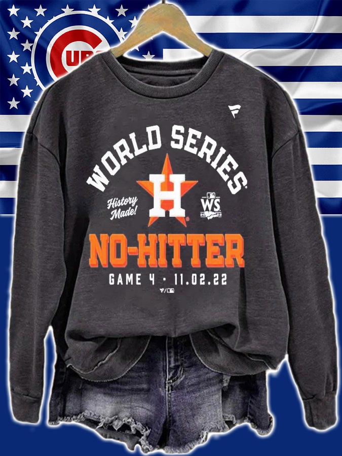 Houston Astros 2022 World Series No Hitter T-shirt t-shirt sweatshirt