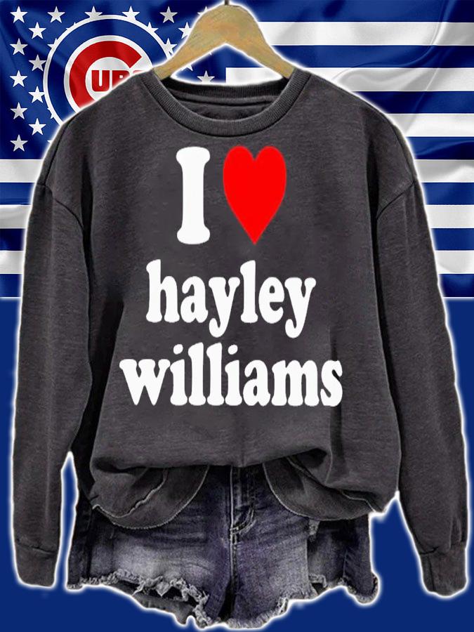 I love Hayley Williams shirt t-shirt sweatshirt