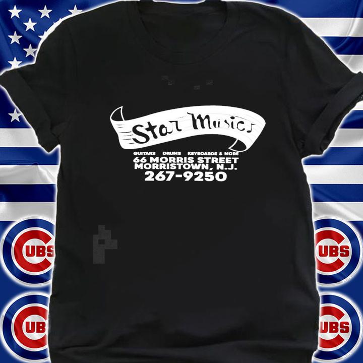 Henry Winkler Star Music 66 Morris Street Morristown logo new shirt t-shirt shirt