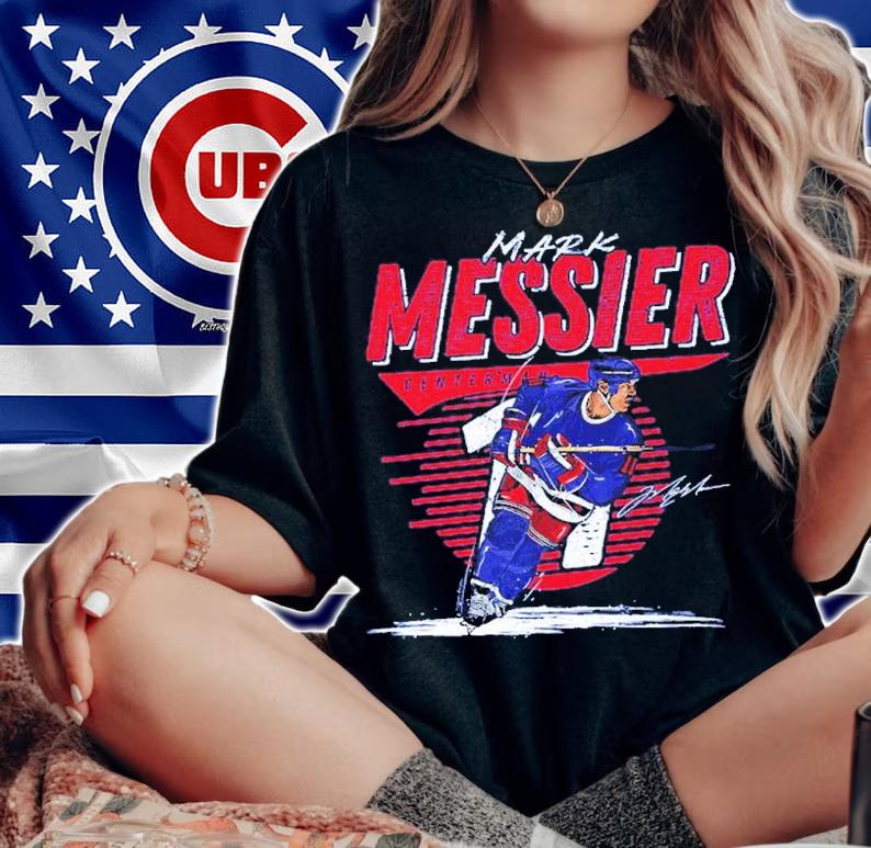Mark Messier New York R Comet Hockey Shirt t-shirt woman shirt