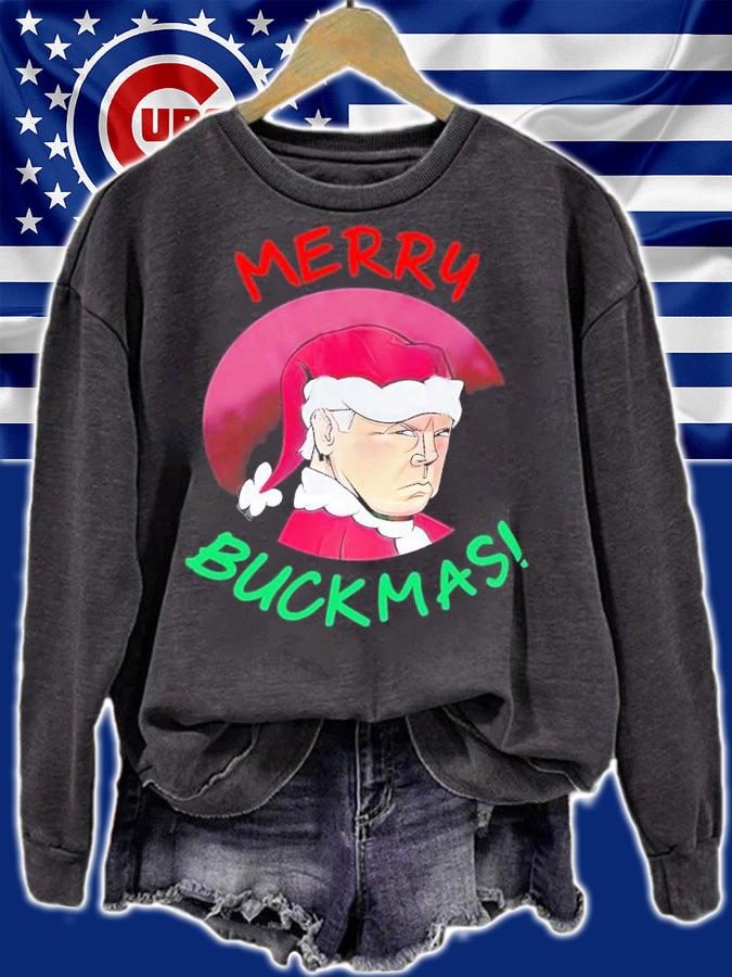 Merry Buckmas Santa shirt t-shirt sweatshirt