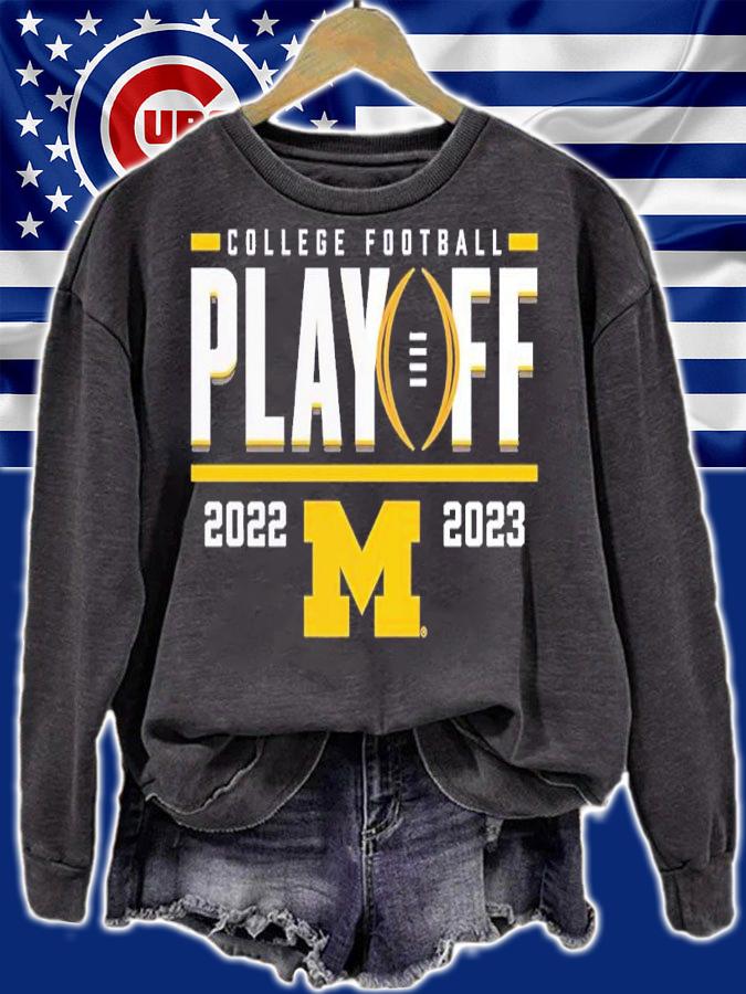Michigan Wolverines 2022 College Football Playoff First Down Entry shirt t-shirt sweatshirt