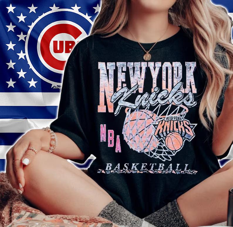 New York Knicks Buckets NBA basketball shirt t-shirt woman shirt