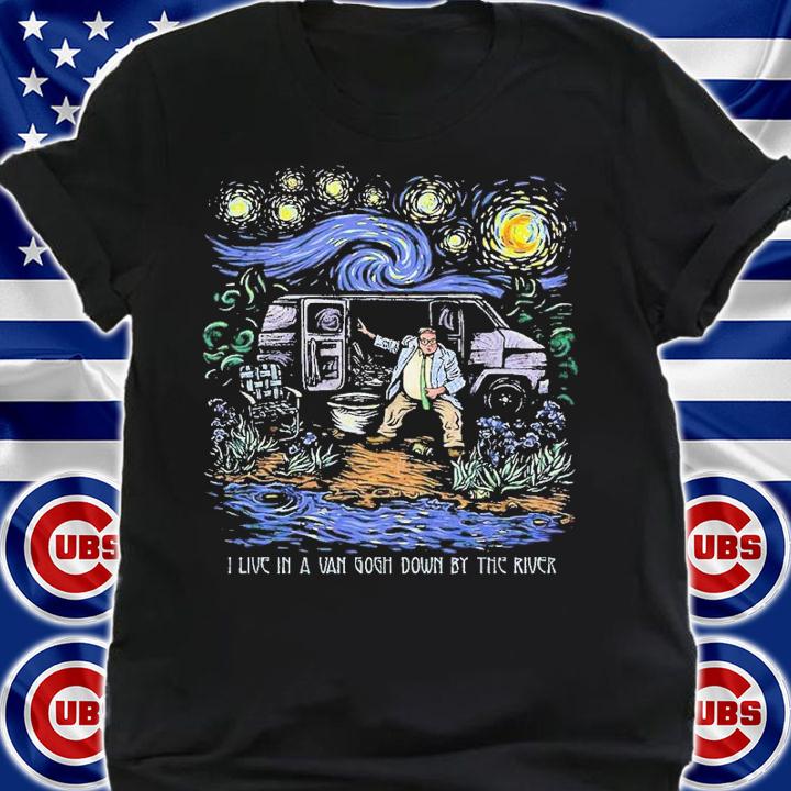 I live in a Van Gogh shirt t-shirt