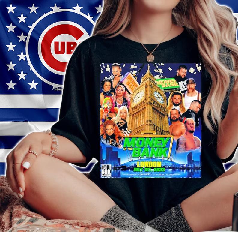 Money In The Bank London July 1St 2023 Shirt t-shirt