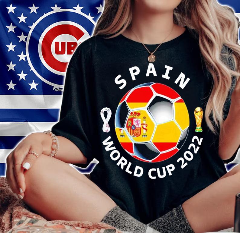 Spain Soccer World Cup 2022 Spanish Flag shirt t-shirt