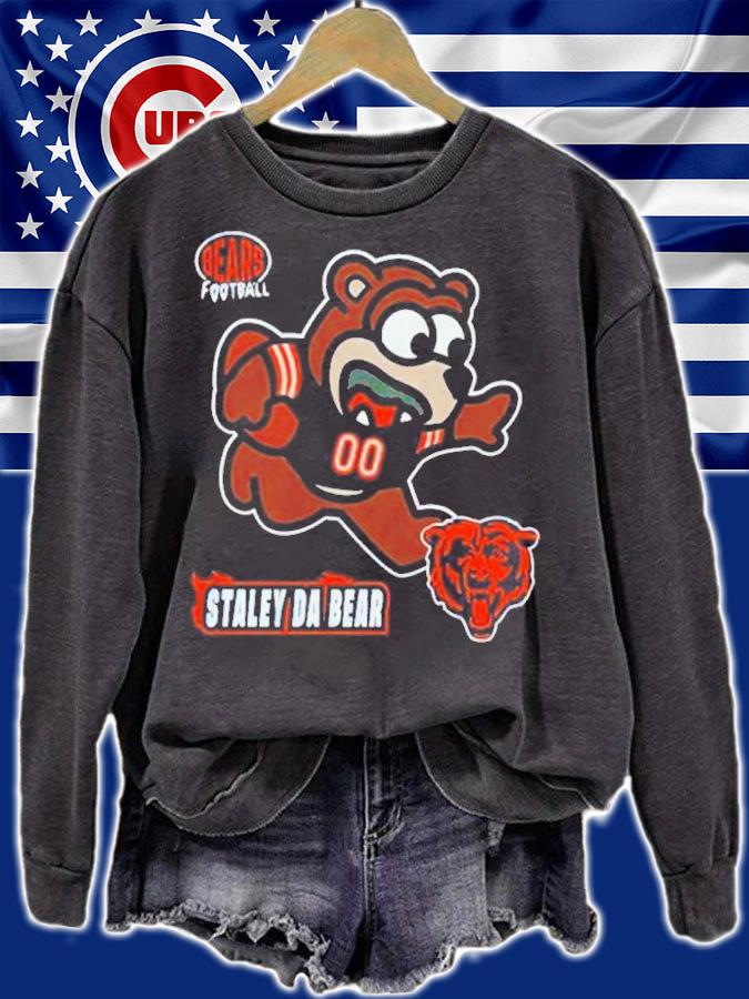 Chicago Bears Football Staley Da Bear Shirt t-shirt sweatshirt