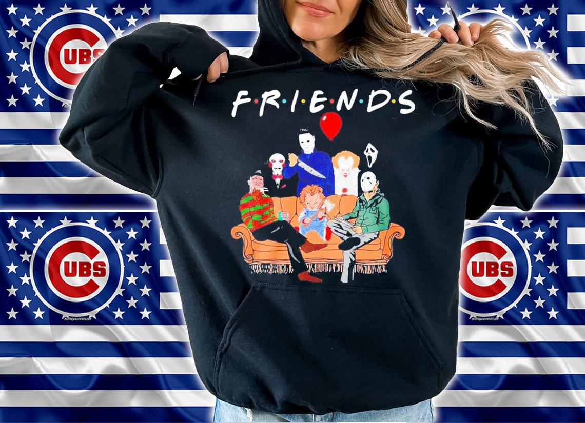 Friends horror characters shirt t-shirt hoodie