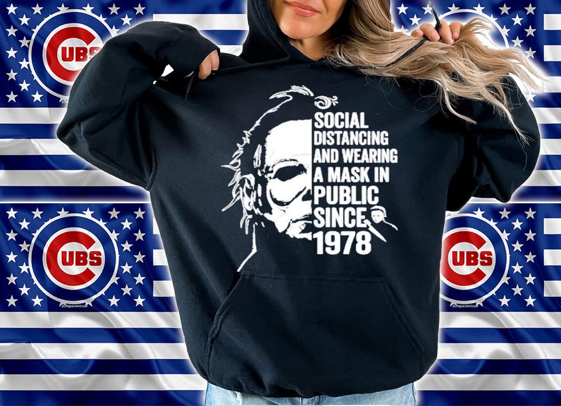 Halloween Movie Michael Myers Social Distancing T-Shirt t-shirt