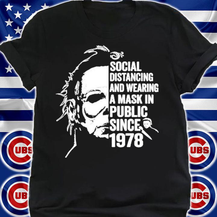 Halloween Movie Michael Myers Social Distancing T-Shirt t-shirt