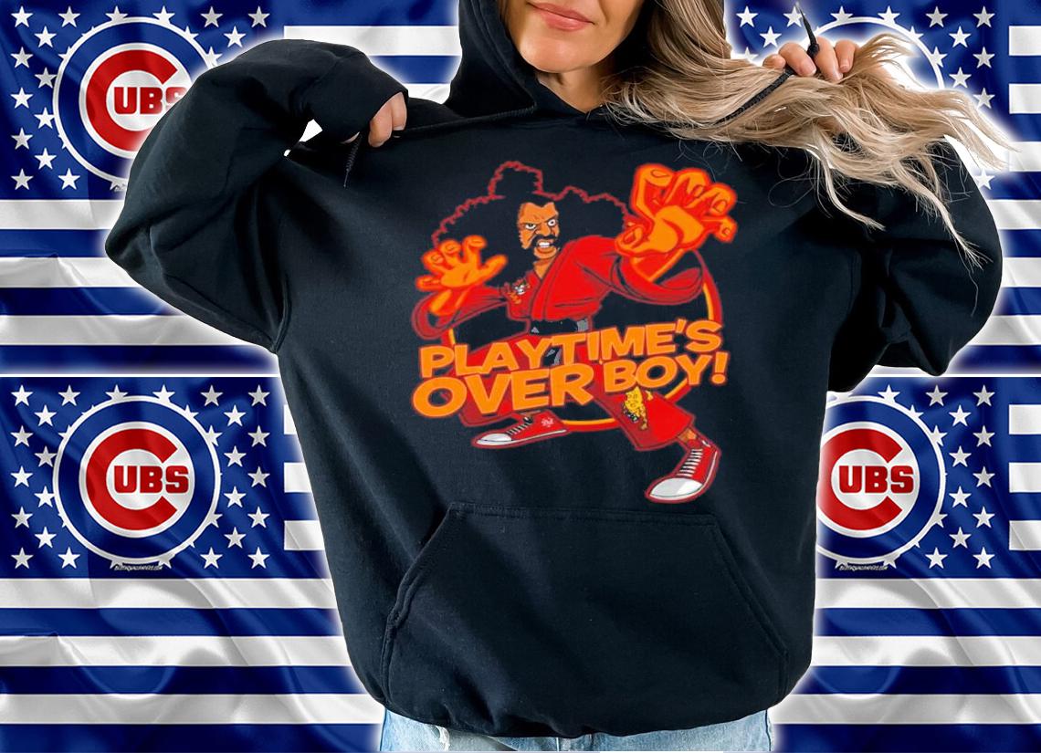 Sho Nuff Playtime's Over Boy 1985 Shirt t-shirt