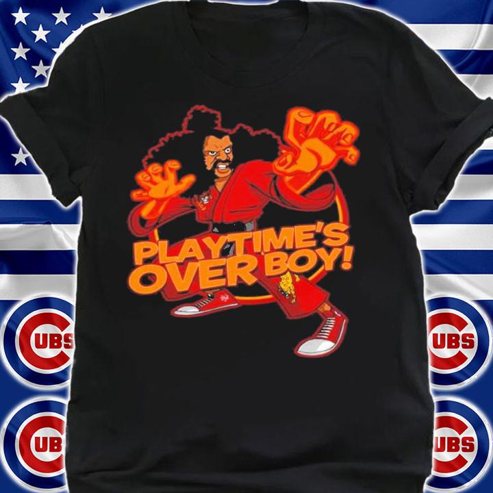 Sho Nuff Playtime's Over Boy 1985 Shirt t-shirt