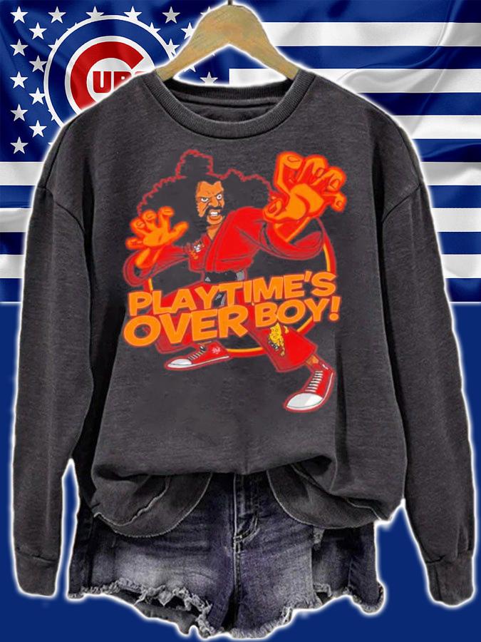 Sho Nuff Playtime's Over Boy 1985 Shirt t-shirt