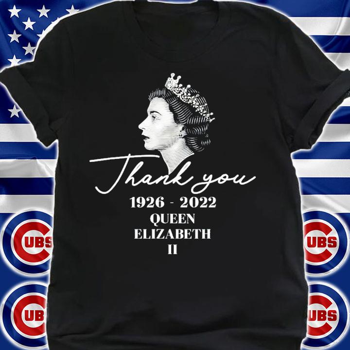 Thank You Elizabeth II 1926-2022 Queen Elizabeth II T-Shirt t-shirt