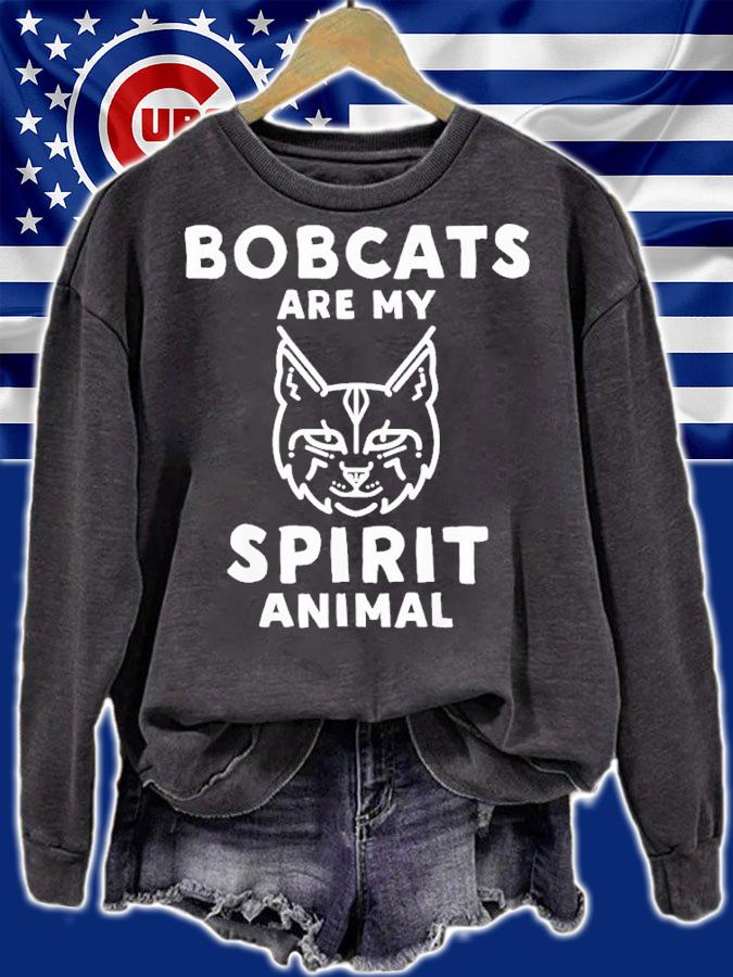 Bobcats Are My Spirit Animal Shirt t-shirt sweatshirt