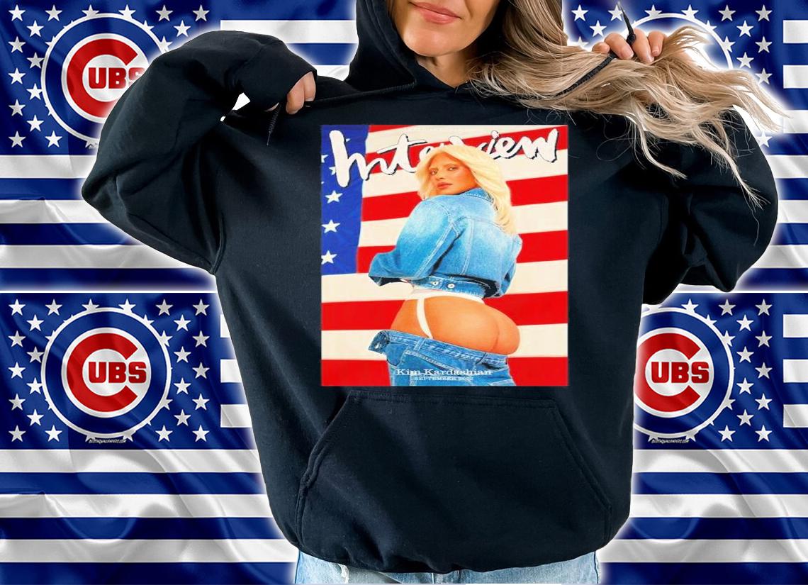 Kim Kardashian American Flag Naked Butt Shirt t-shirt