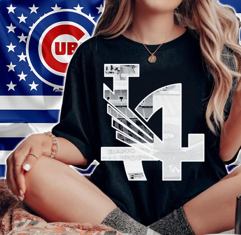 LADFC Stadium White Border Shirt t-shirt