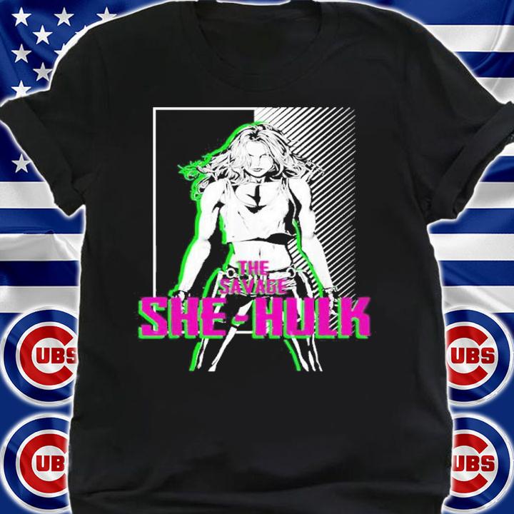 Marvel The Savage She-Hulk Color Pop Half & Half Shirt t-shirt