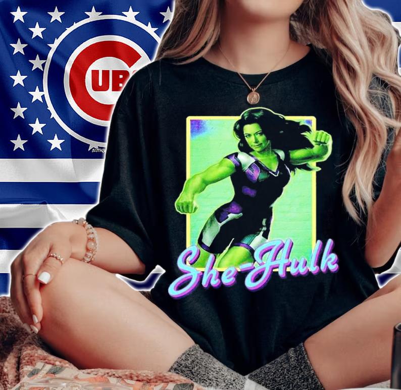 Marvel She-Hulk Punch Portrait shirt t-shirt