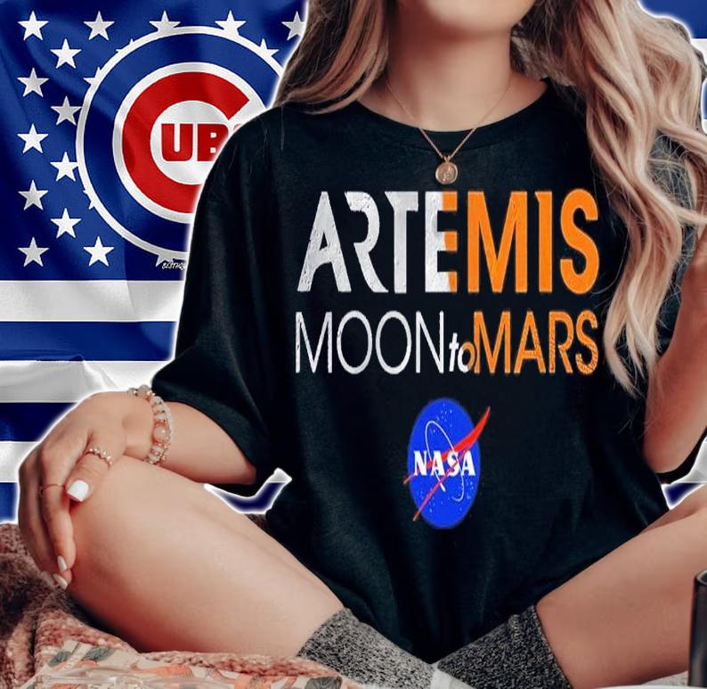 Moon To Mars Space shirt t-shirt woman shirt