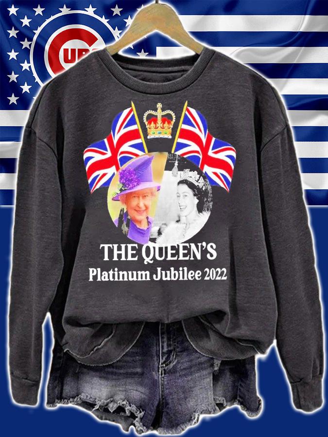 Queen Elizabeth II Platinum Jubilee 2022 The Queens shirt t-shirt