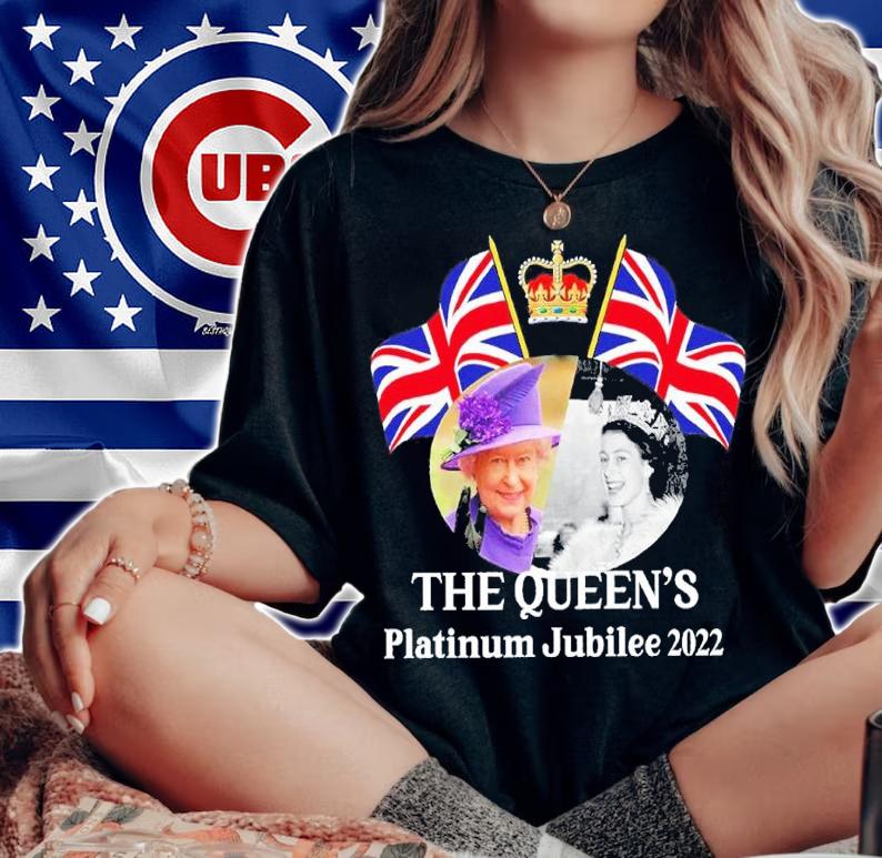 Queen Elizabeth II Platinum Jubilee 2022 The Queens shirt t-shirt
