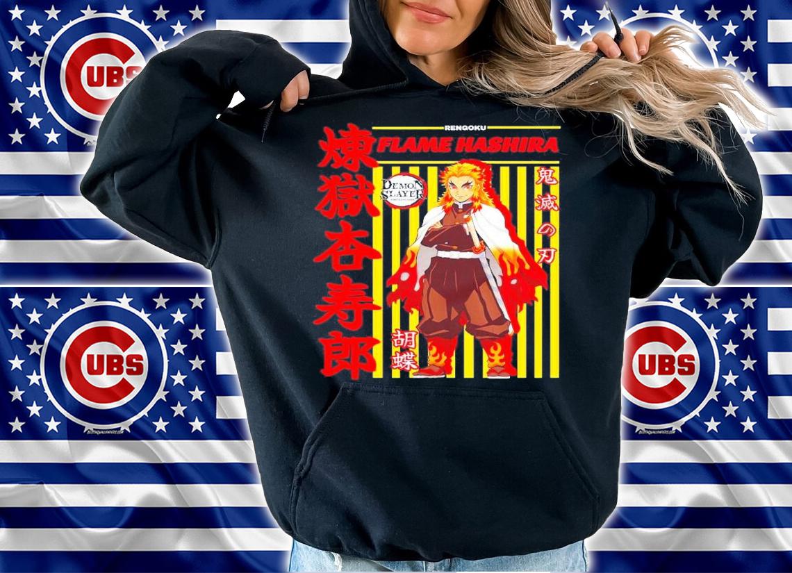 Rengoku Flame Hashira Demon Slayer shirt t-shirt hoodie
