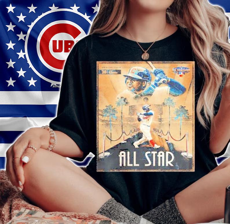 2022 American League All-Star Jose Ramirez Cleveland Guardians Shirt t-shirt