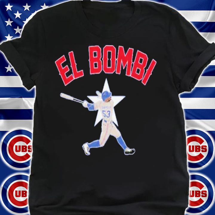 Adolis Garca El Bombi Swing Baseball Shirt t-shirt