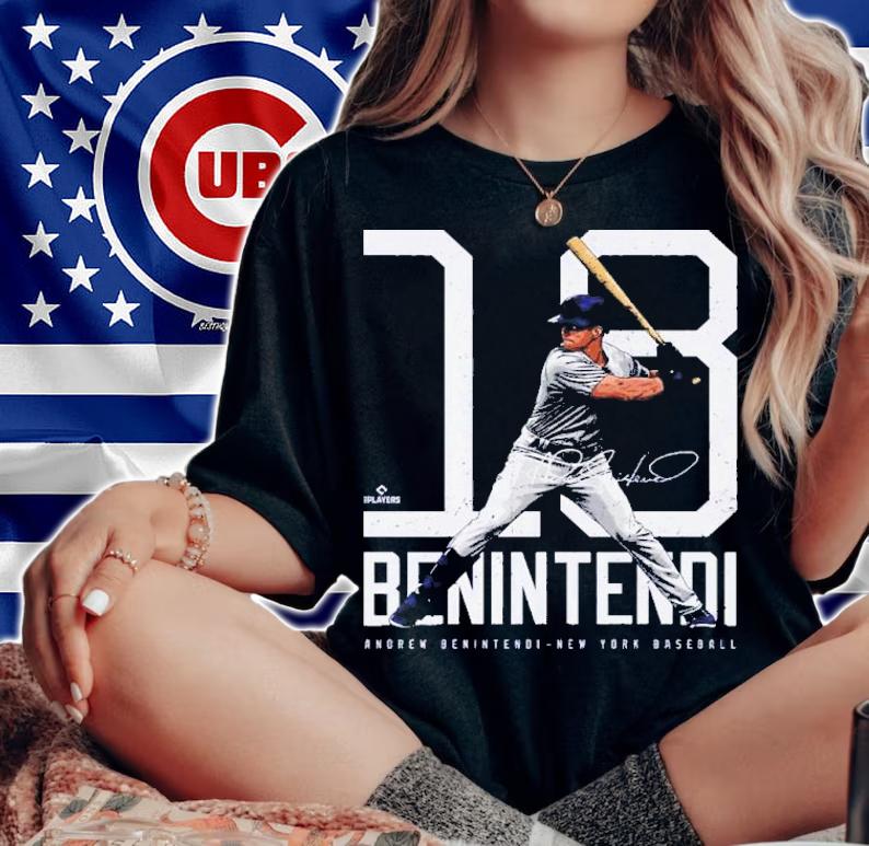 Andrew Benintendi New York Y Bold Number Baseball Signature Shirt t-shirt woman shirt
