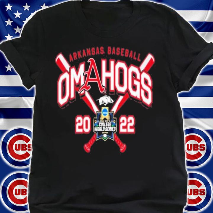 Arkansas Baseball Omahogs Men's College World Series 2022 Shirt t-shirt shirt