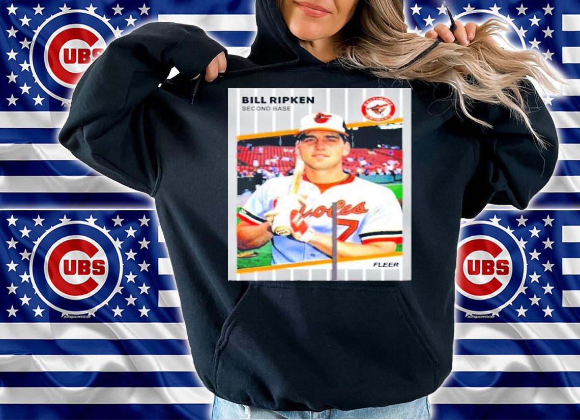 Bill Ripken Second Base Face Card 1989 Fleer T-Shirt t-shirt